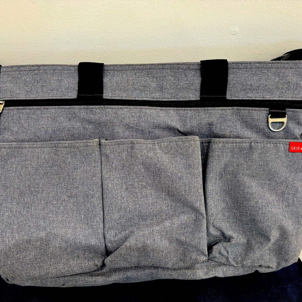 Skip hop double duo diaper bag